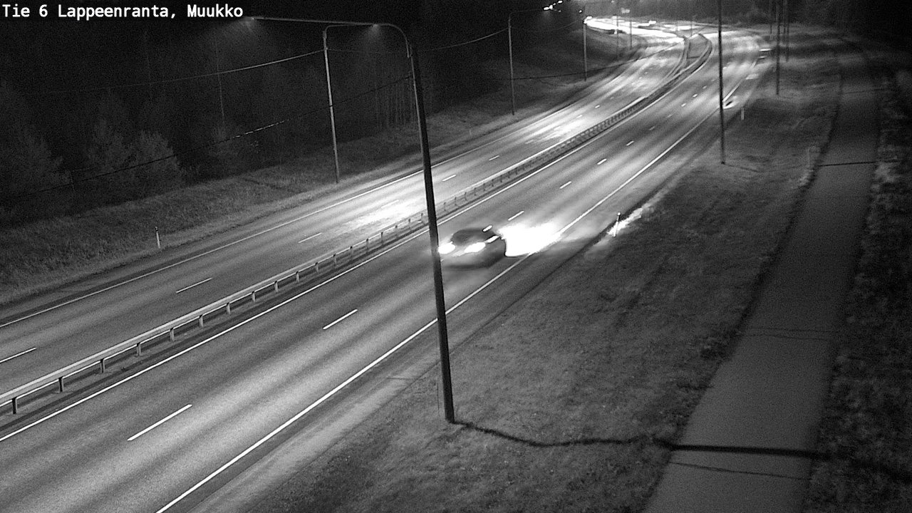 Weather Camera Image Road 6 Lappeenranta, Muukko, Lappeenranta, Etelä-Karjala