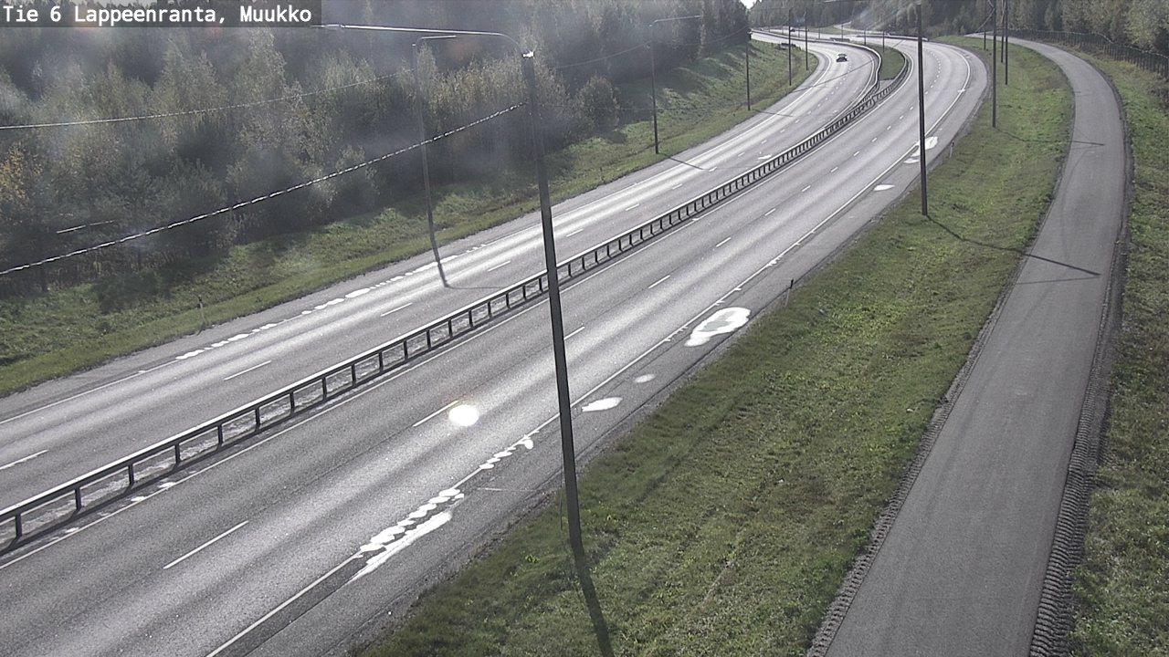 Kelikamerat Kuva Tie 6 Lappeenranta, Muukko, Lappeenranta, Etelä-Karjala