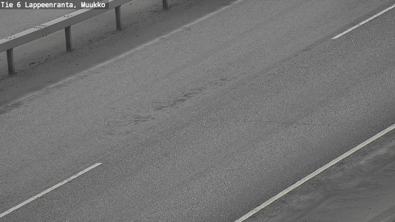Weather Camera Image Road 6 Lappeenranta, Muukko, Lappeenranta, Etelä-Karjala