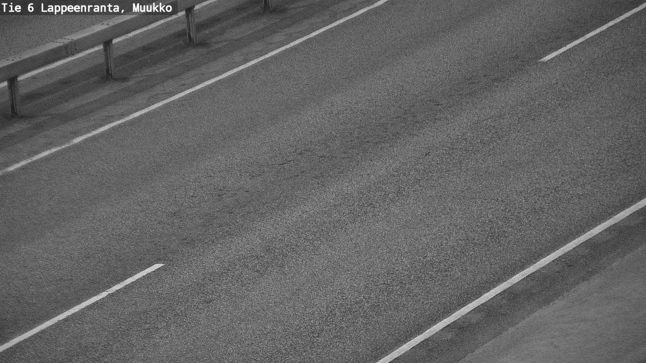 Weather Camera Image Road 6 Lappeenranta, Muukko, Lappeenranta, Etelä-Karjala