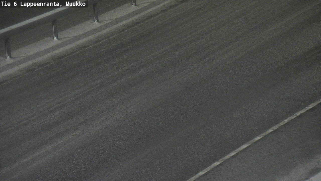 Weather Camera Image Road 6 Lappeenranta, Muukko, Lappeenranta, Etelä-Karjala