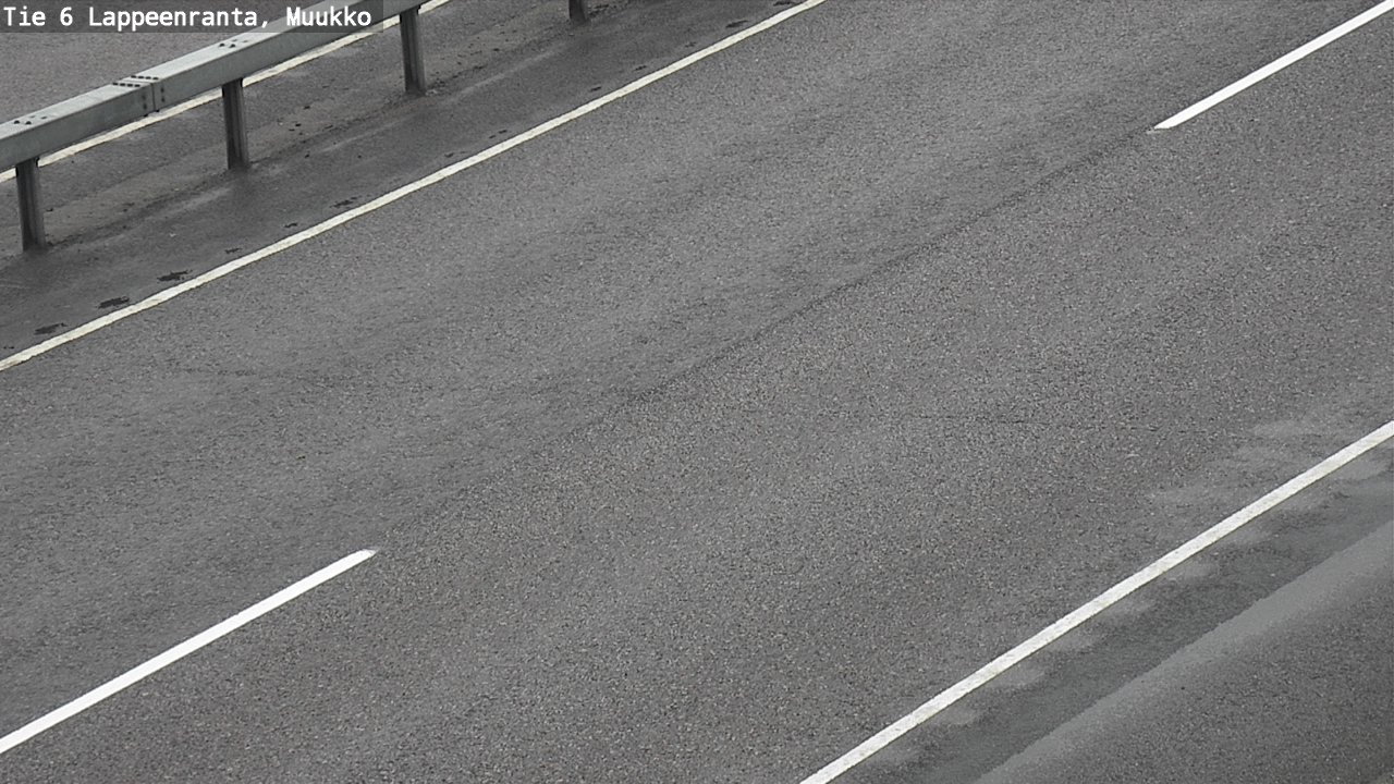 Weather Camera Image Väg 6 Villmanstrand, Muukko, Lappeenranta, Etelä-Karjala
