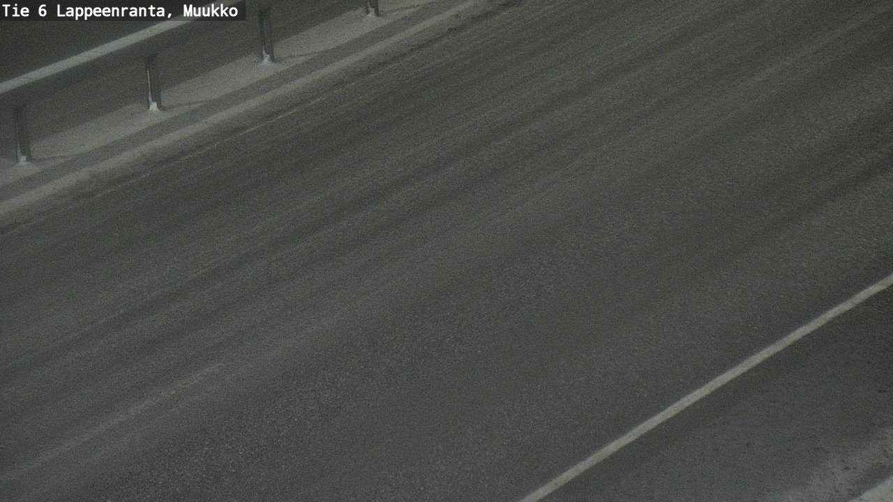 Weather Camera Image Road 6 Lappeenranta, Muukko, Lappeenranta, Etelä-Karjala