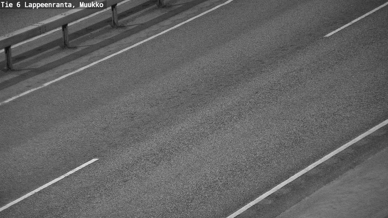 Weather Camera Image Road 6 Lappeenranta, Muukko, Lappeenranta, Etelä-Karjala