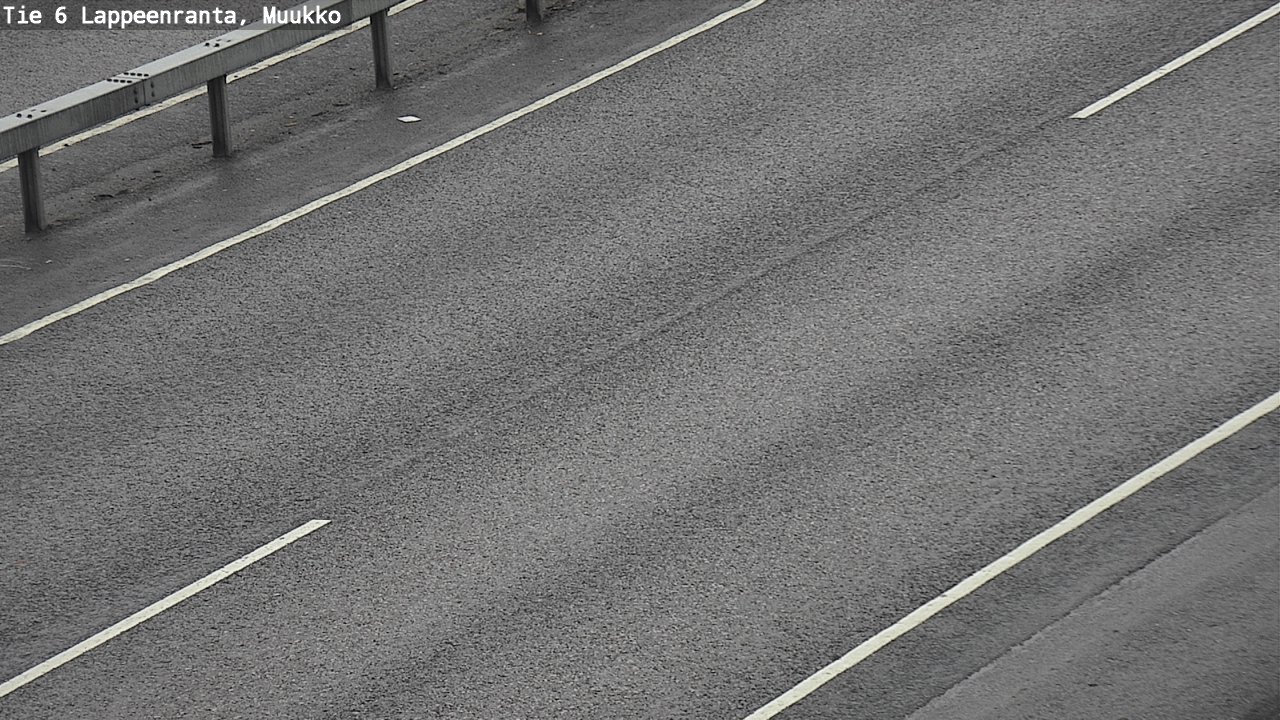 Weather Camera Image Väg 6 Villmanstrand, Muukko, Lappeenranta, Etelä-Karjala