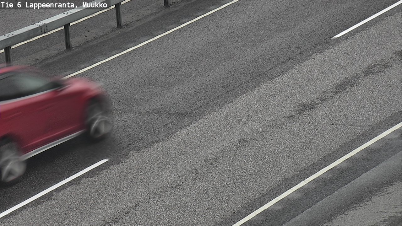 Weather Camera Image Väg 6 Villmanstrand, Muukko, Lappeenranta, Etelä-Karjala