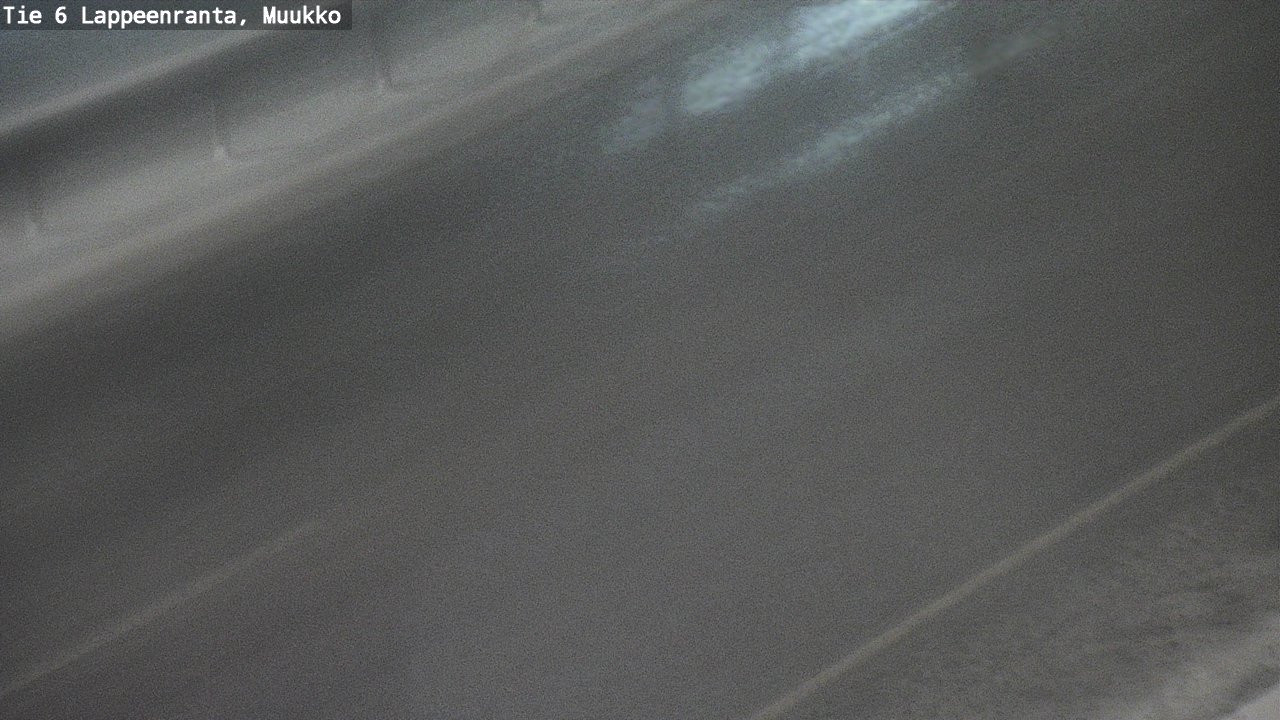 Weather Camera Image Road 6 Lappeenranta, Muukko, Lappeenranta, Etelä-Karjala
