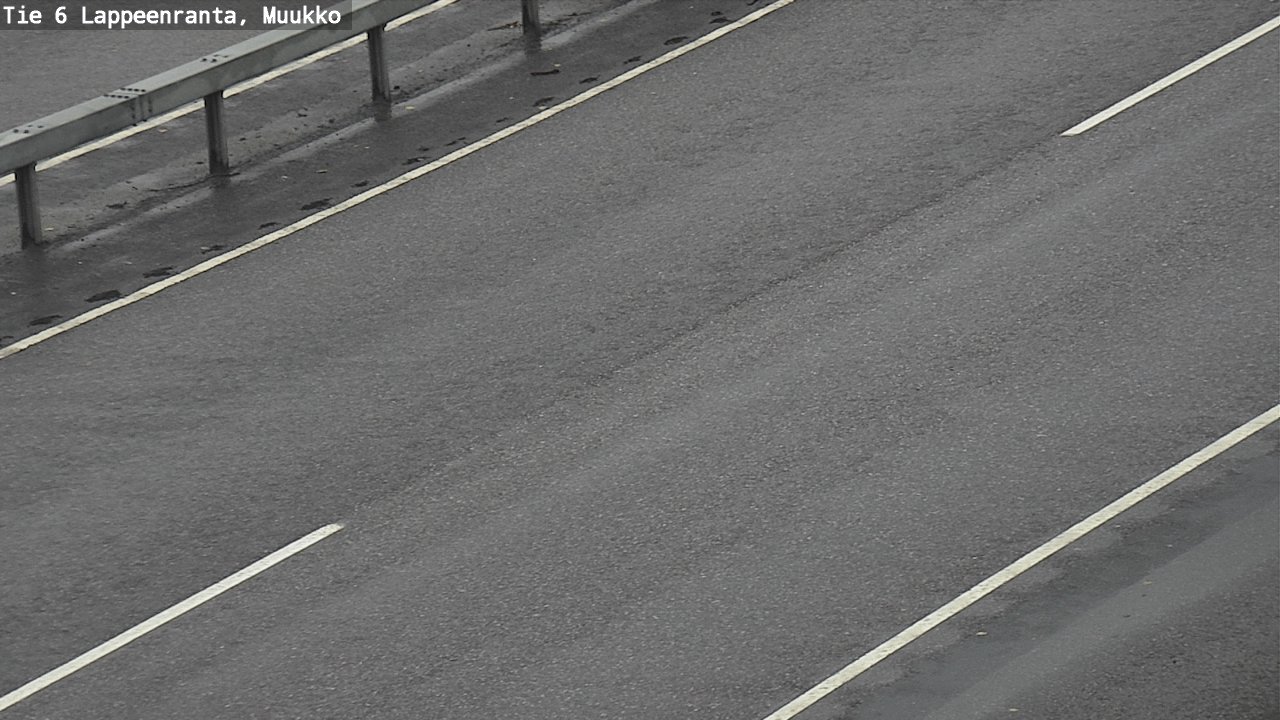 Weather Camera Image Road 6 Lappeenranta, Muukko, Lappeenranta, Etelä-Karjala