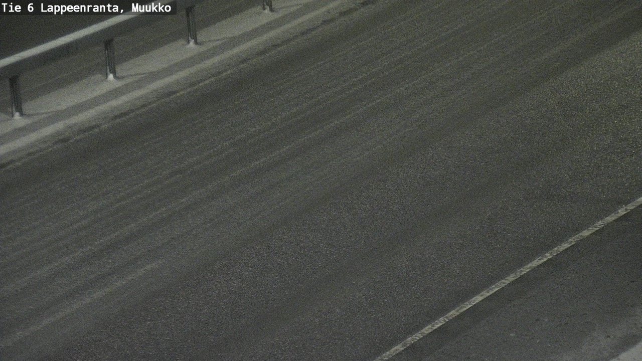 Weather Camera Image Road 6 Lappeenranta, Muukko, Lappeenranta, Etelä-Karjala