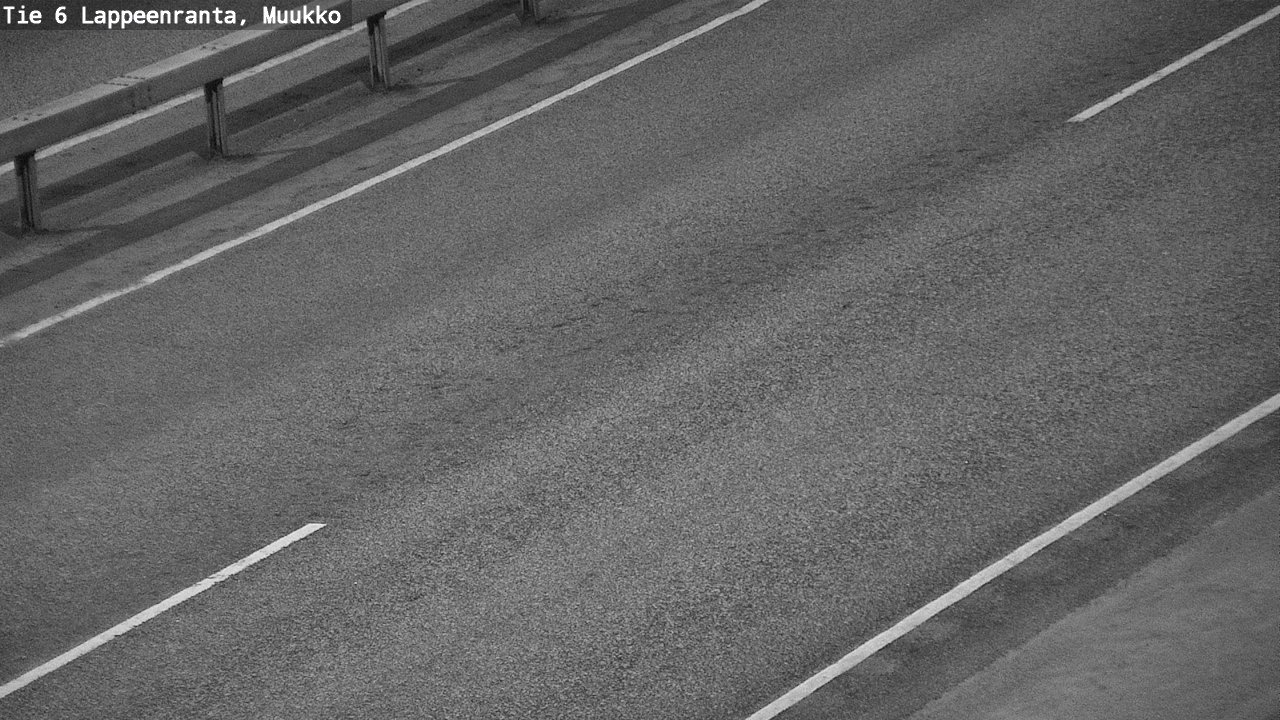 Weather Camera Image Road 6 Lappeenranta, Muukko, Lappeenranta, Etelä-Karjala