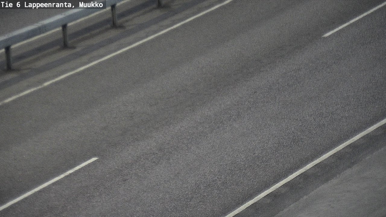 Weather Camera Image Väg 6 Villmanstrand, Muukko, Lappeenranta, Etelä-Karjala