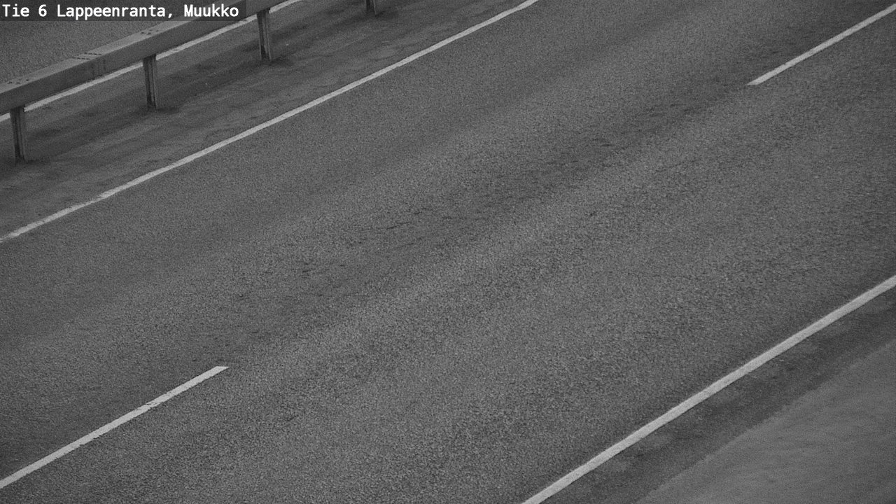 Weather Camera Image Road 6 Lappeenranta, Muukko, Lappeenranta, Etelä-Karjala