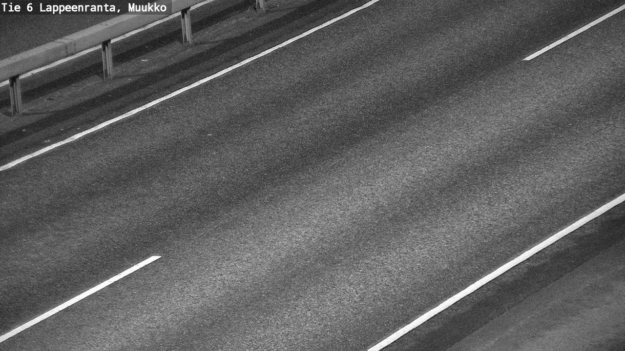 Weather Camera Image Väg 6 Villmanstrand, Muukko, Lappeenranta, Etelä-Karjala