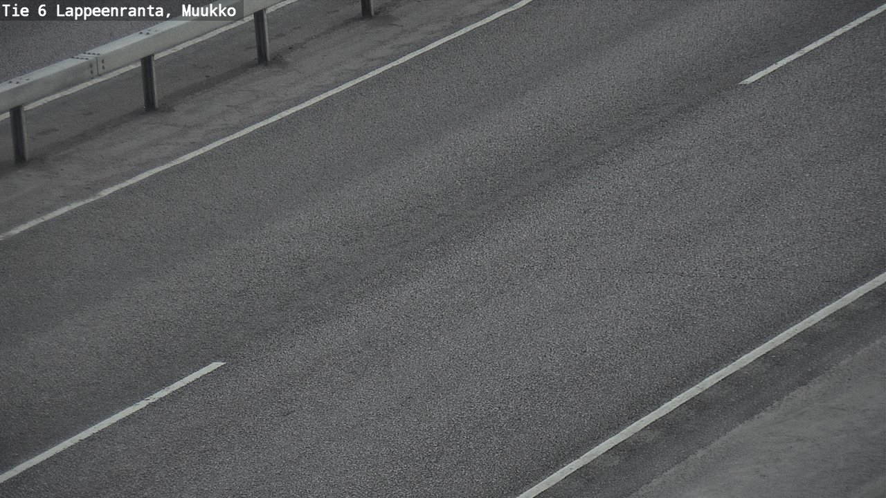 Weather Camera Image Väg 6 Villmanstrand, Muukko, Lappeenranta, Etelä-Karjala
