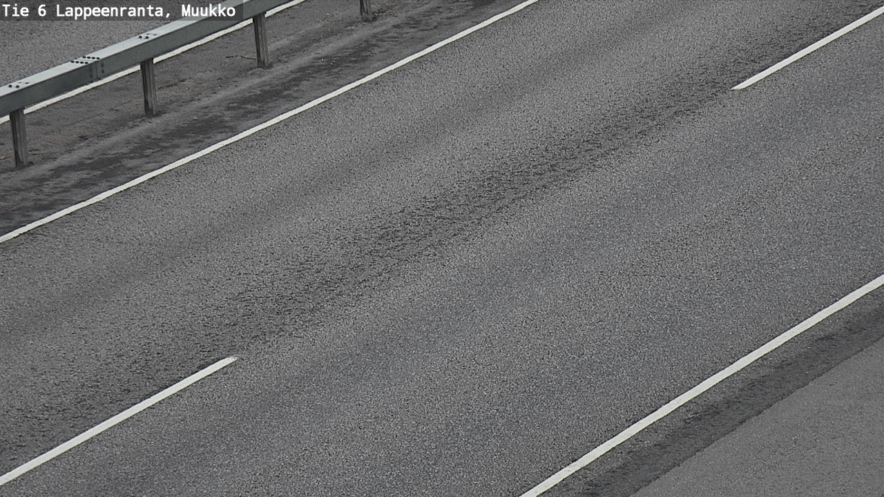 Weather Camera Image Road 6 Lappeenranta, Muukko, Lappeenranta, Etelä-Karjala