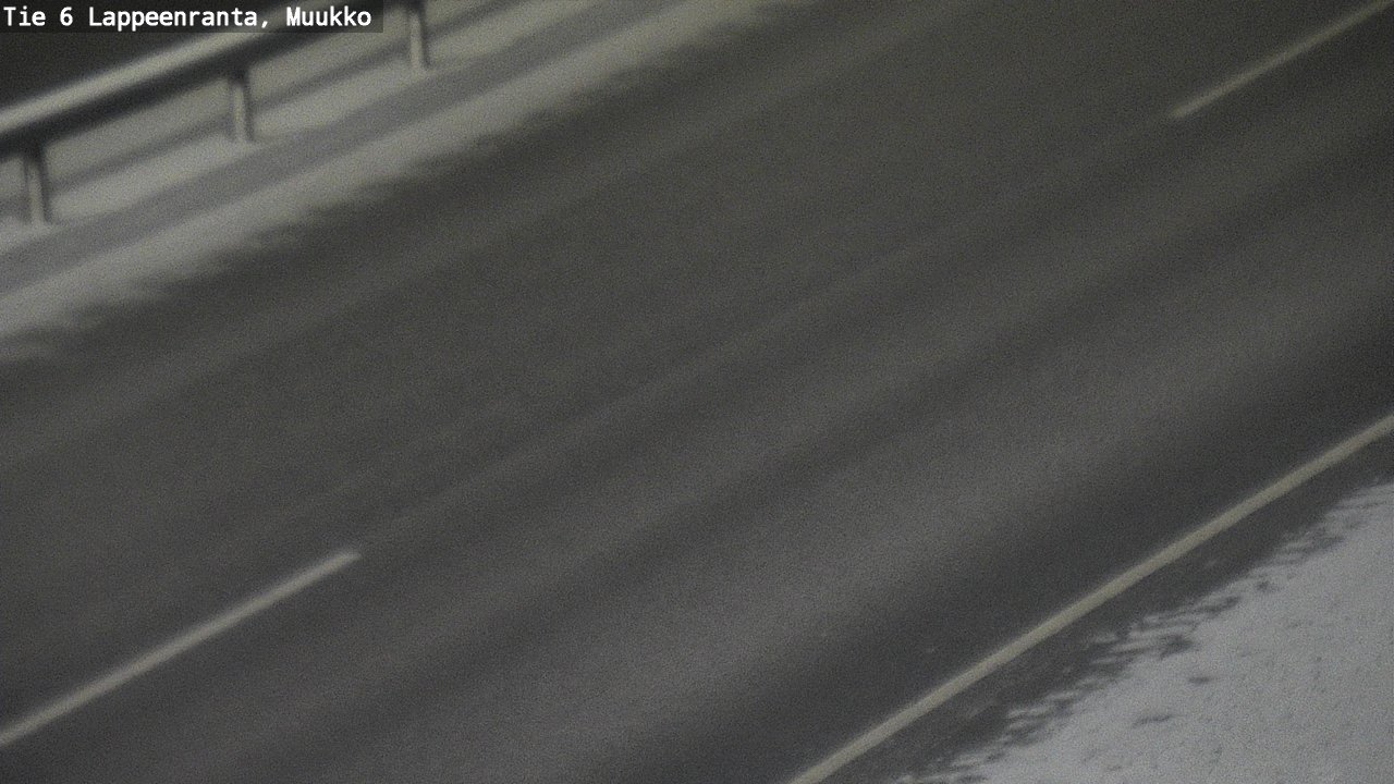 Weather Camera Image Road 6 Lappeenranta, Muukko, Lappeenranta, Etelä-Karjala