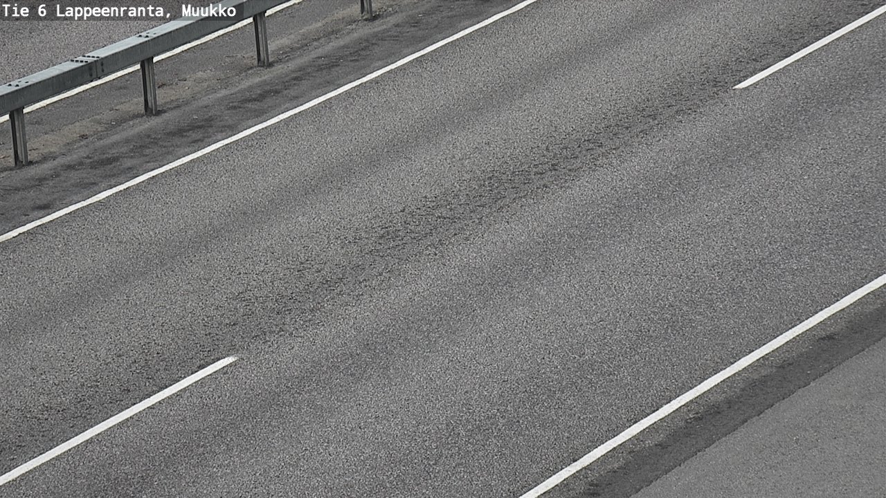 Weather Camera Image Road 6 Lappeenranta, Muukko, Lappeenranta, Etelä-Karjala