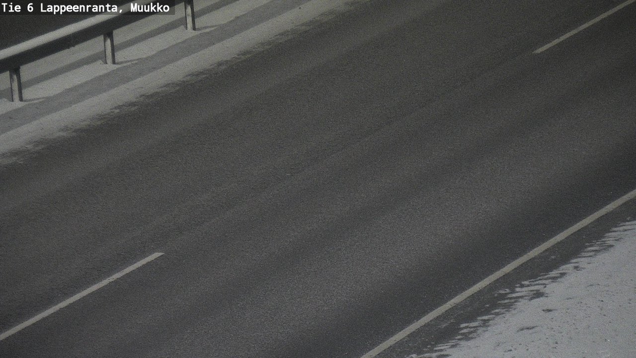Weather Camera Image Road 6 Lappeenranta, Muukko, Lappeenranta, Etelä-Karjala