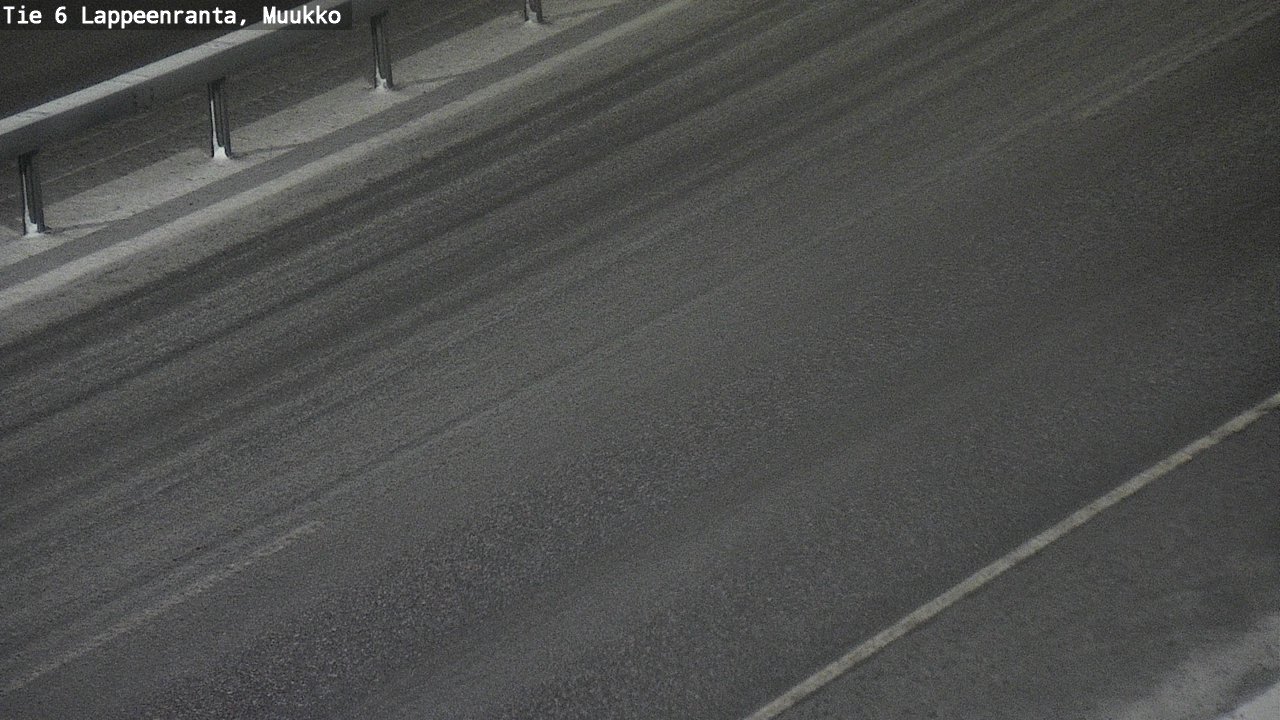 Weather Camera Image Road 6 Lappeenranta, Muukko, Lappeenranta, Etelä-Karjala