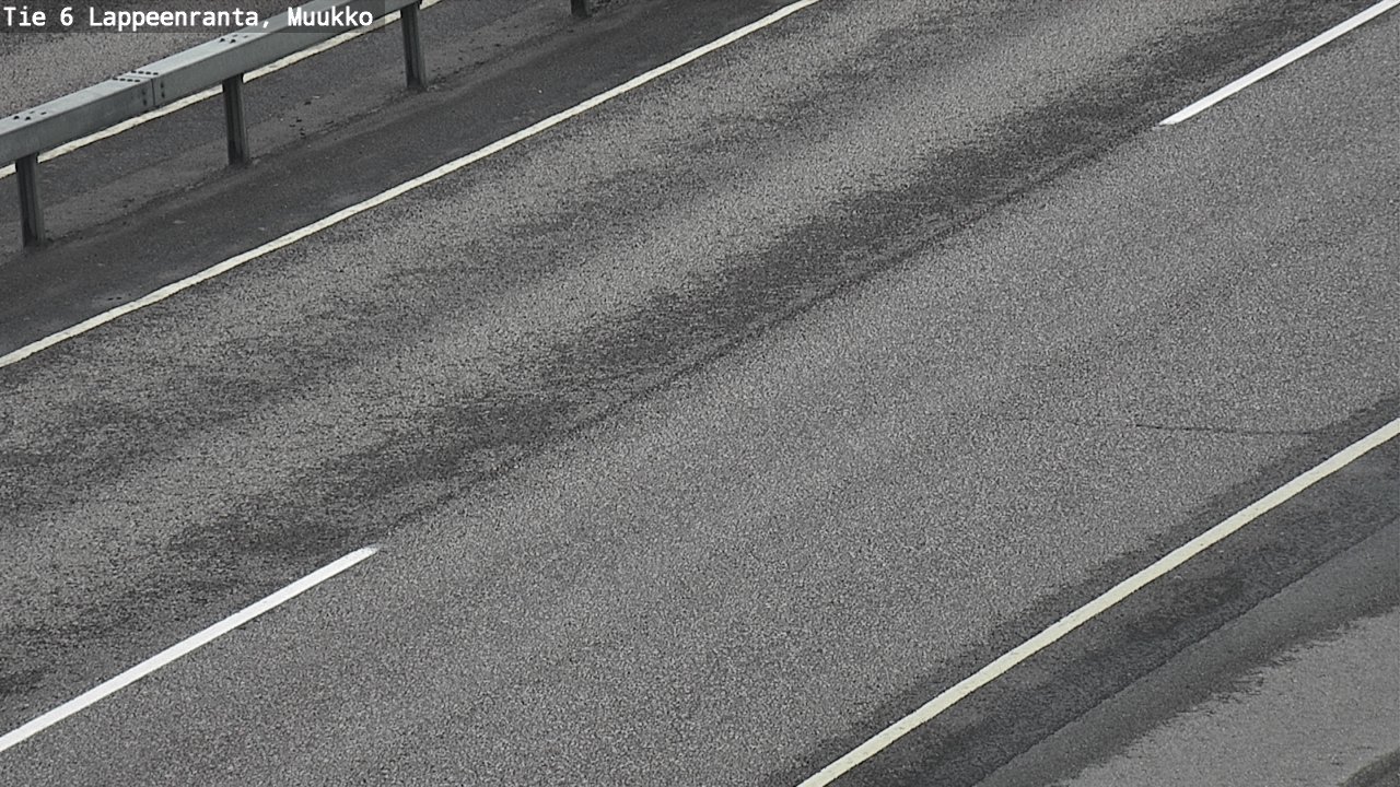 Weather Camera Image Väg 6 Villmanstrand, Muukko, Lappeenranta, Etelä-Karjala