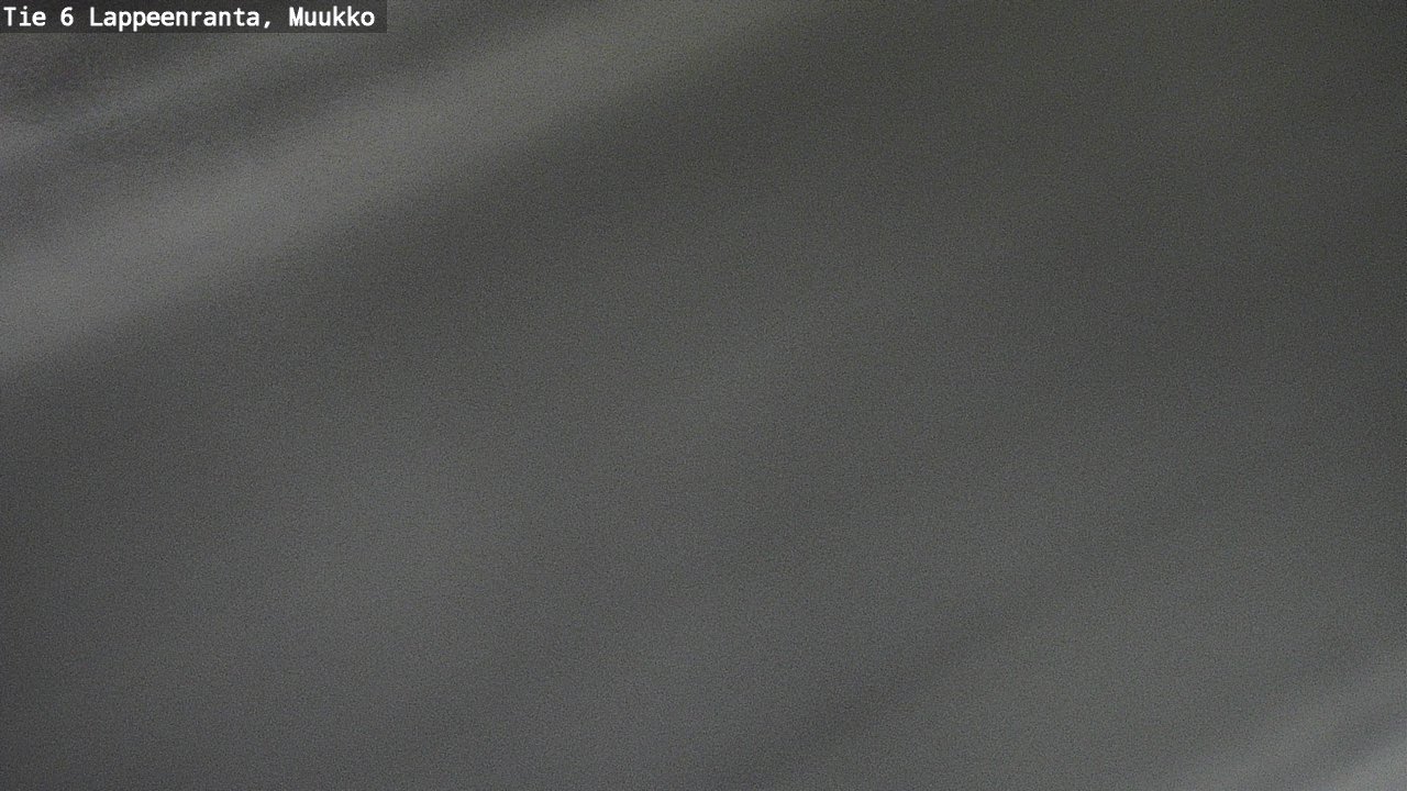 Weather Camera Image Road 6 Lappeenranta, Muukko, Lappeenranta, Etelä-Karjala