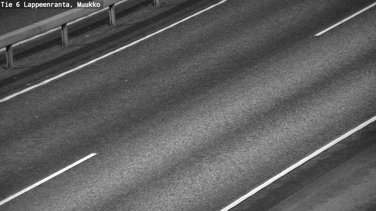 Weather Camera Image Väg 6 Villmanstrand, Muukko, Lappeenranta, Etelä-Karjala