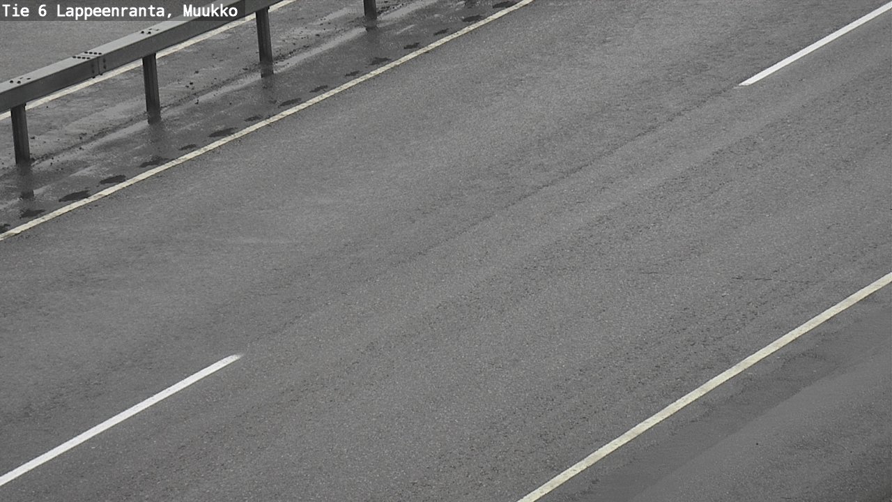 Weather Camera Image Väg 6 Villmanstrand, Muukko, Lappeenranta, Etelä-Karjala