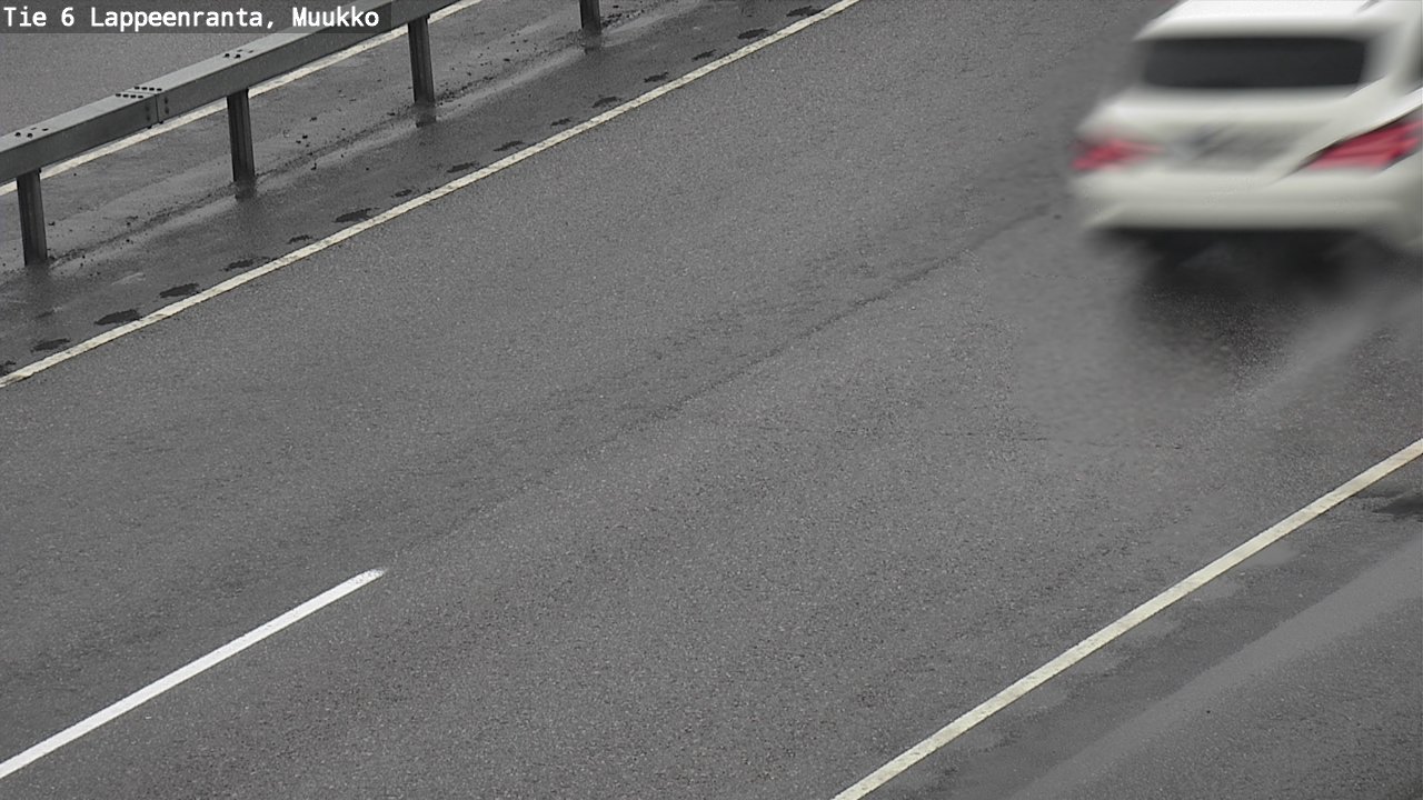 Weather Camera Image Väg 6 Villmanstrand, Muukko, Lappeenranta, Etelä-Karjala