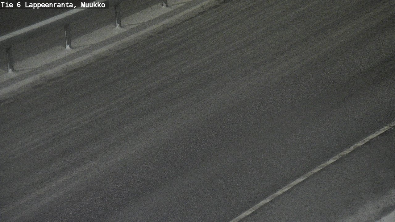 Weather Camera Image Road 6 Lappeenranta, Muukko, Lappeenranta, Etelä-Karjala