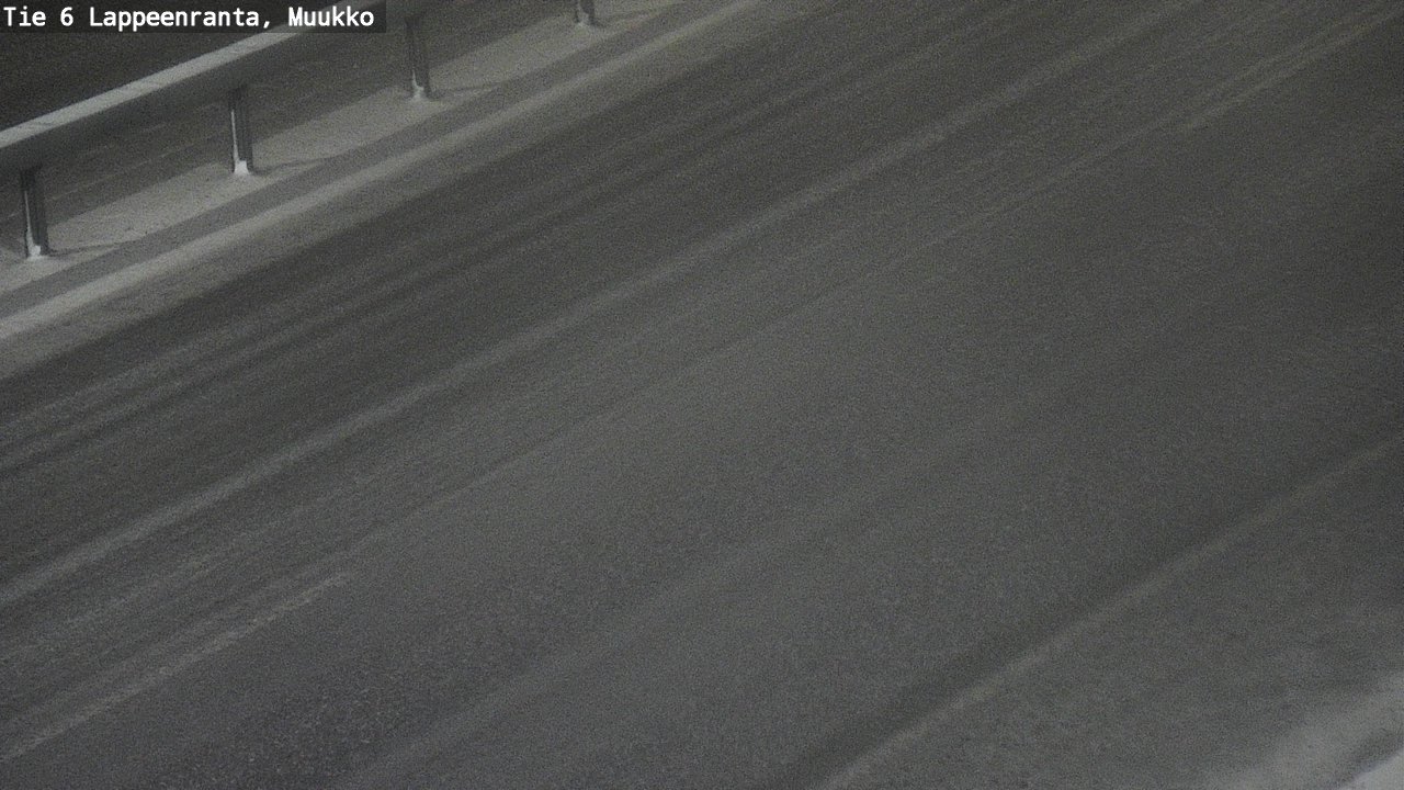 Weather Camera Image Road 6 Lappeenranta, Muukko, Lappeenranta, Etelä-Karjala