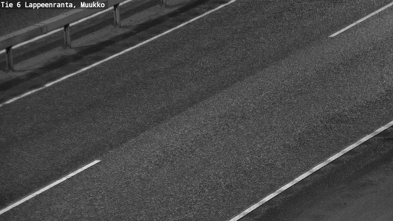 Weather Camera Image Väg 6 Villmanstrand, Muukko, Lappeenranta, Etelä-Karjala