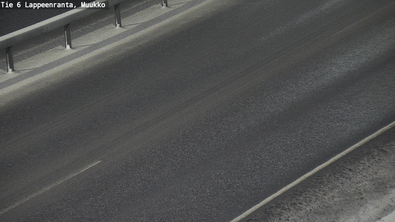 Weather Camera Image Road 6 Lappeenranta, Muukko, Lappeenranta, Etelä-Karjala