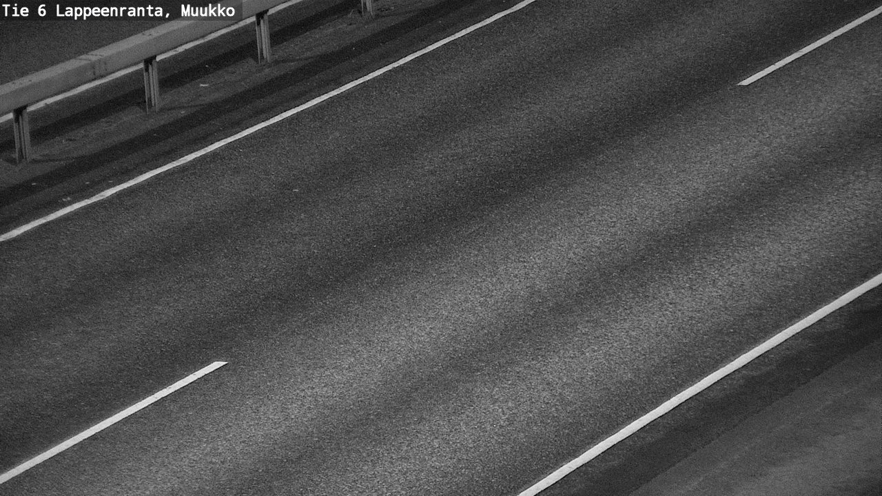 Weather Camera Image Väg 6 Villmanstrand, Muukko, Lappeenranta, Etelä-Karjala