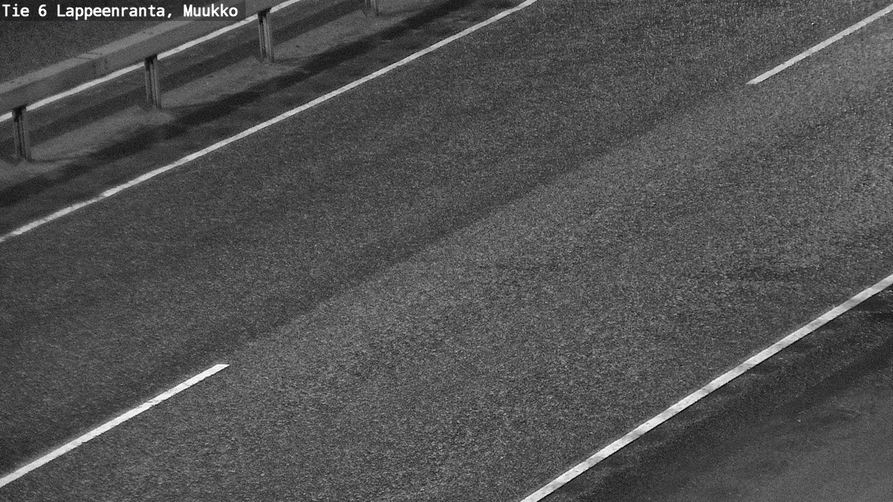 Weather Camera Image Väg 6 Villmanstrand, Muukko, Lappeenranta, Etelä-Karjala