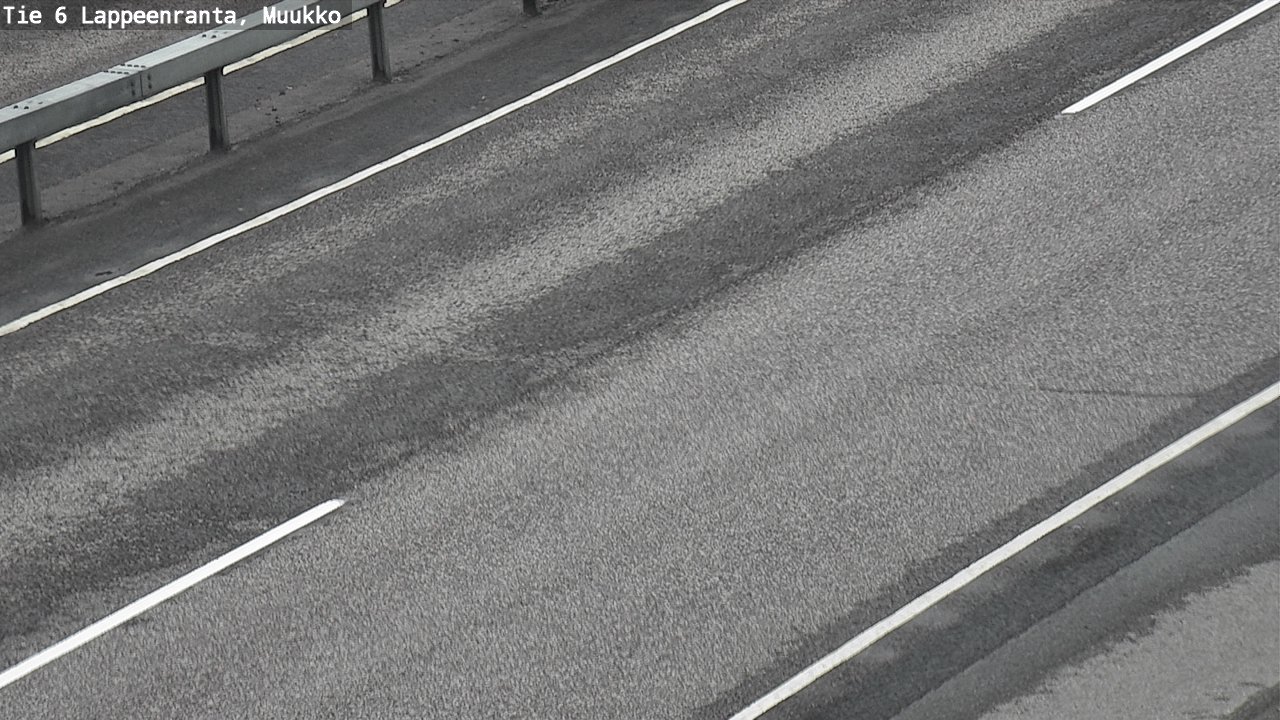 Weather Camera Image Väg 6 Villmanstrand, Muukko, Lappeenranta, Etelä-Karjala