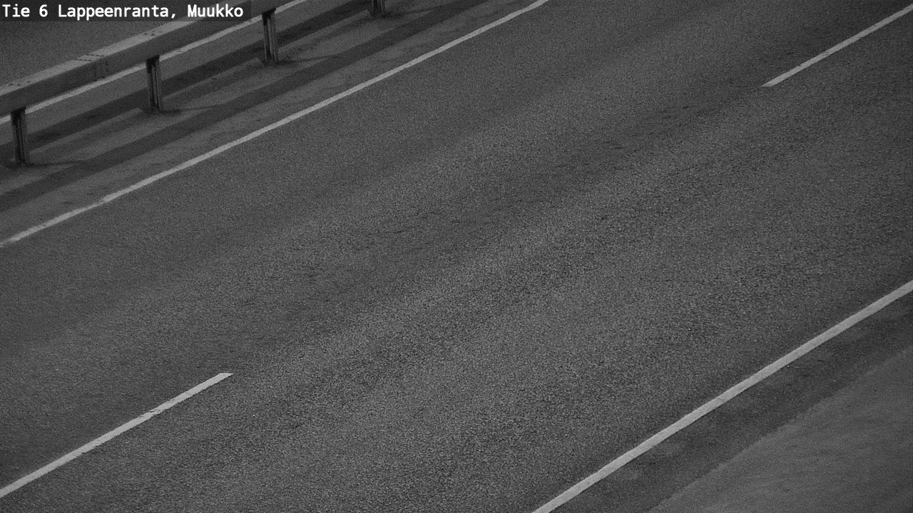 Weather Camera Image Väg 6 Villmanstrand, Muukko, Lappeenranta, Etelä-Karjala