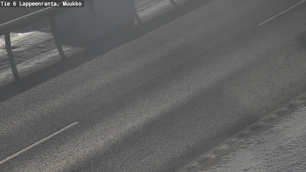 Weather Camera Image Väg 6 Villmanstrand, Muukko, Lappeenranta, Etelä-Karjala