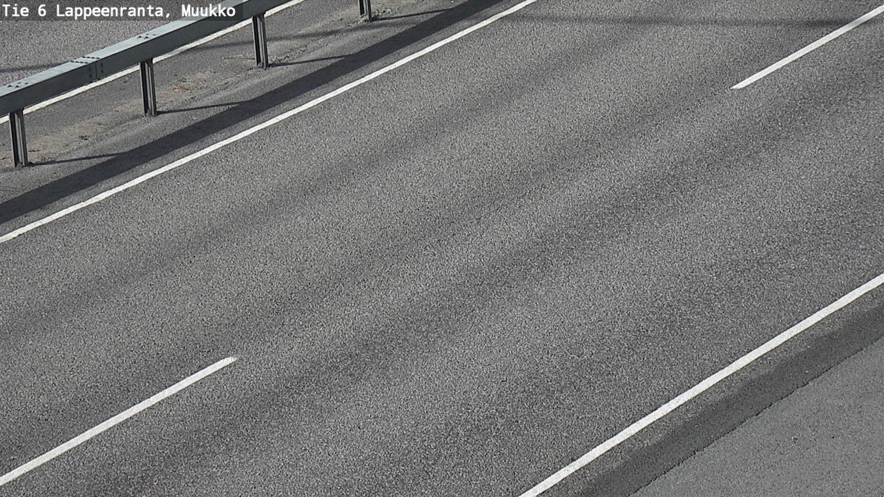 Weather Camera Image Road 6 Lappeenranta, Muukko, Lappeenranta, Etelä-Karjala