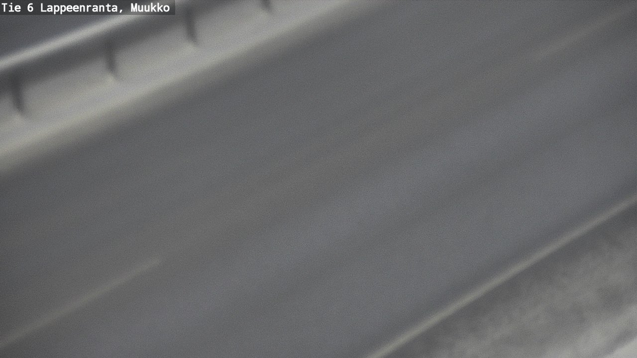 Weather Camera Image Road 6 Lappeenranta, Muukko, Lappeenranta, Etelä-Karjala