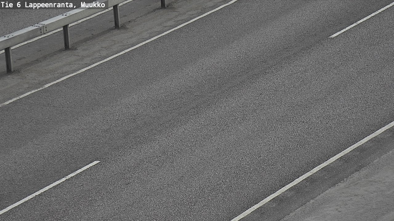 Weather Camera Image Väg 6 Villmanstrand, Muukko, Lappeenranta, Etelä-Karjala