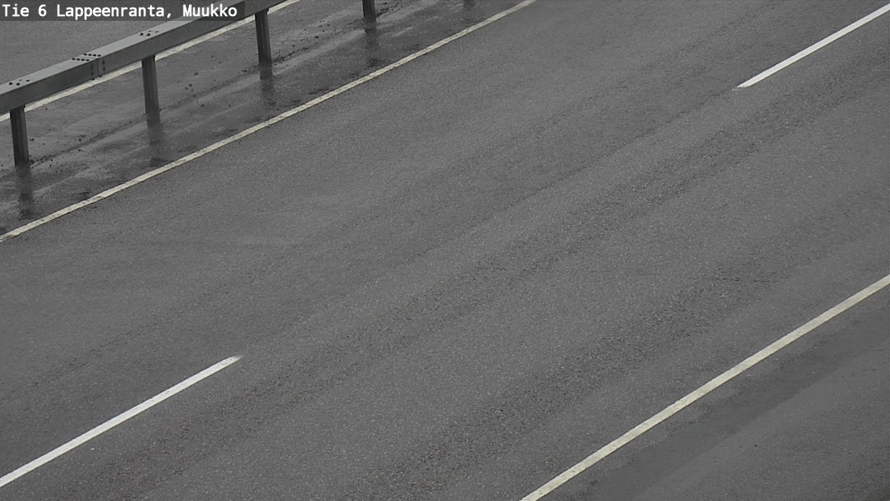 Weather Camera Image Road 6 Lappeenranta, Muukko, Lappeenranta, Etelä-Karjala