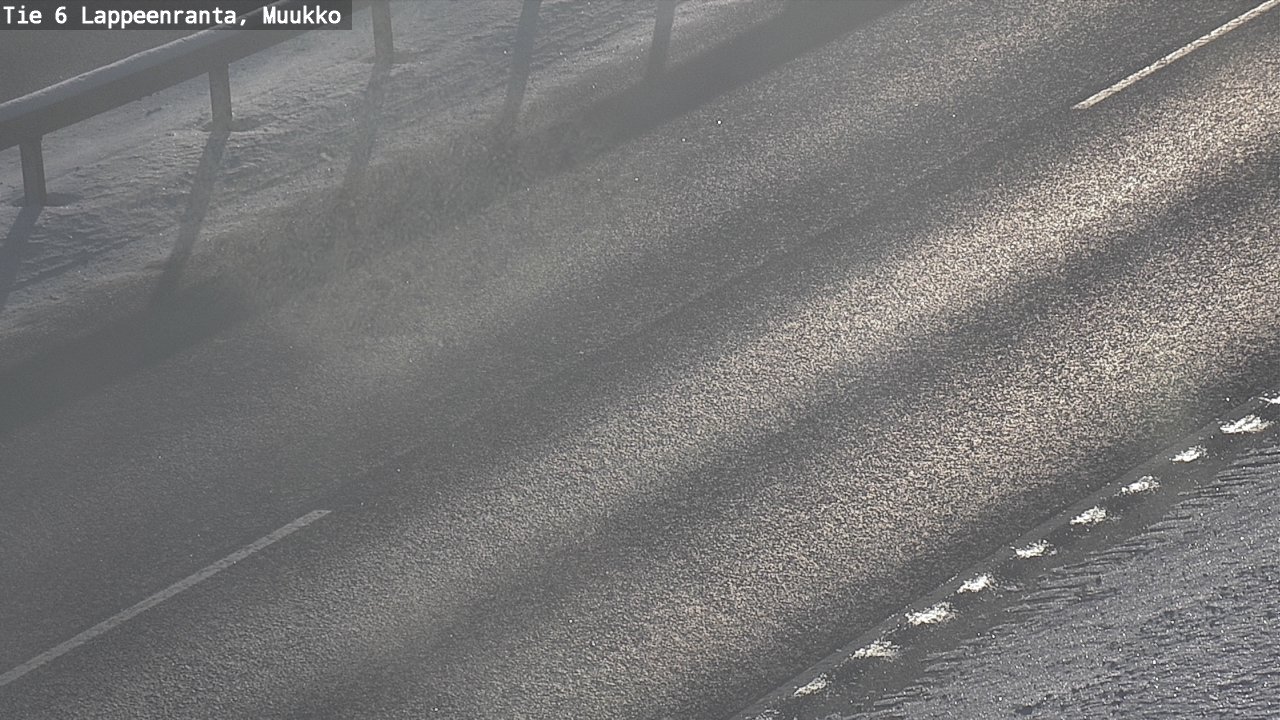 Weather Camera Image Road 6 Lappeenranta, Muukko, Lappeenranta, Etelä-Karjala