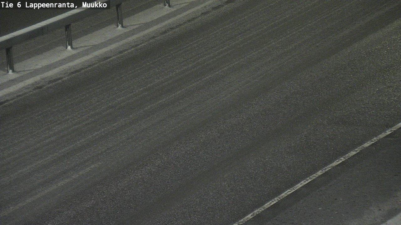 Weather Camera Image Road 6 Lappeenranta, Muukko, Lappeenranta, Etelä-Karjala