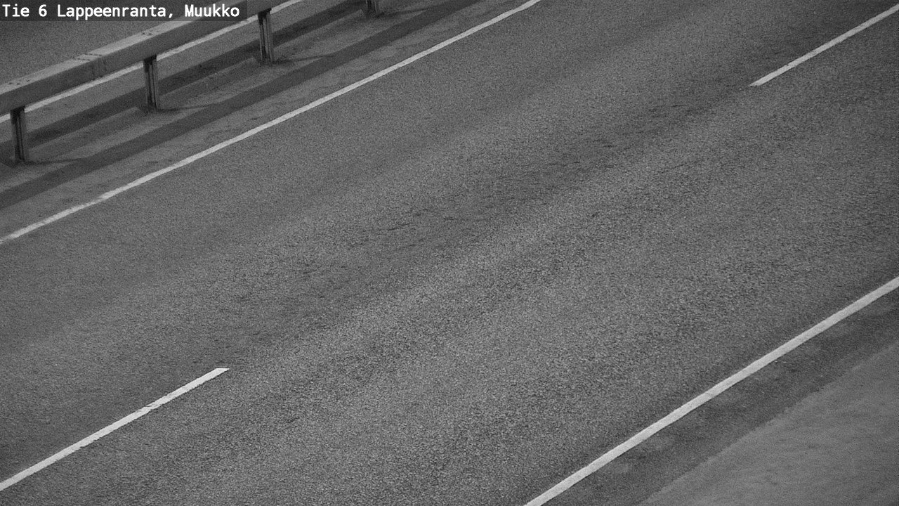 Weather Camera Image Road 6 Lappeenranta, Muukko, Lappeenranta, Etelä-Karjala