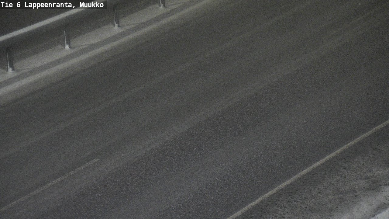 Weather Camera Image Road 6 Lappeenranta, Muukko, Lappeenranta, Etelä-Karjala