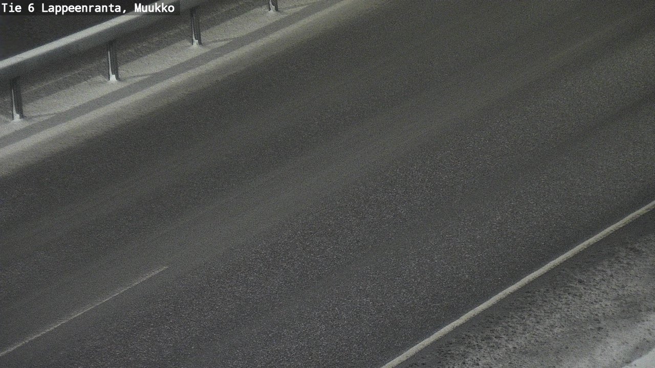 Weather Camera Image Road 6 Lappeenranta, Muukko, Lappeenranta, Etelä-Karjala