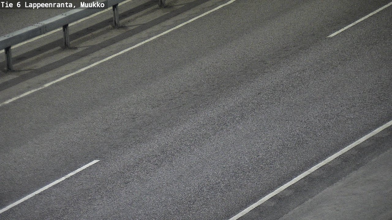 Weather Camera Image Väg 6 Villmanstrand, Muukko, Lappeenranta, Etelä-Karjala