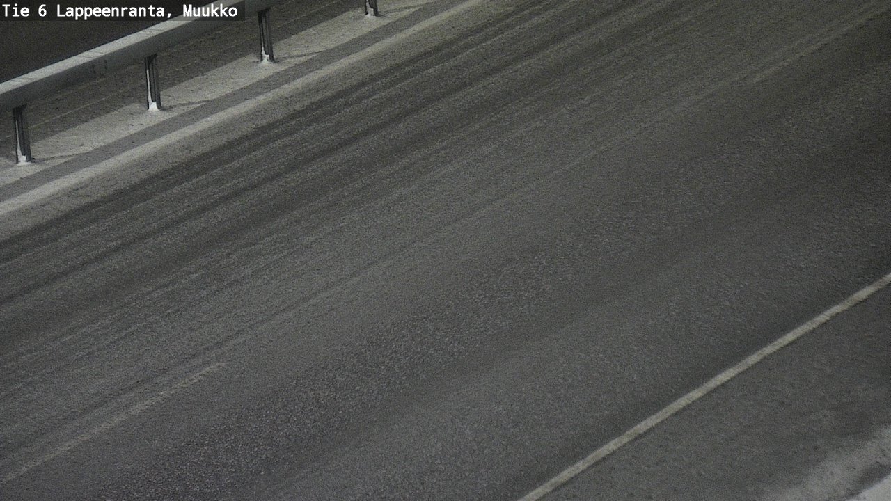 Weather Camera Image Road 6 Lappeenranta, Muukko, Lappeenranta, Etelä-Karjala