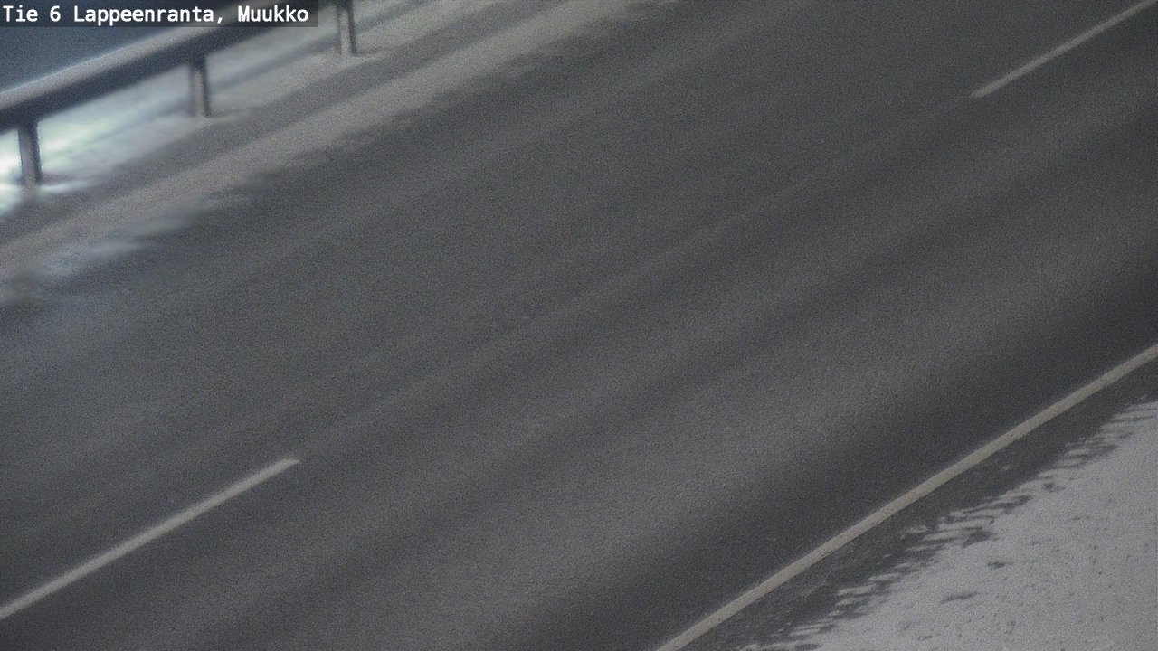 Weather Camera Image Road 6 Lappeenranta, Muukko, Lappeenranta, Etelä-Karjala