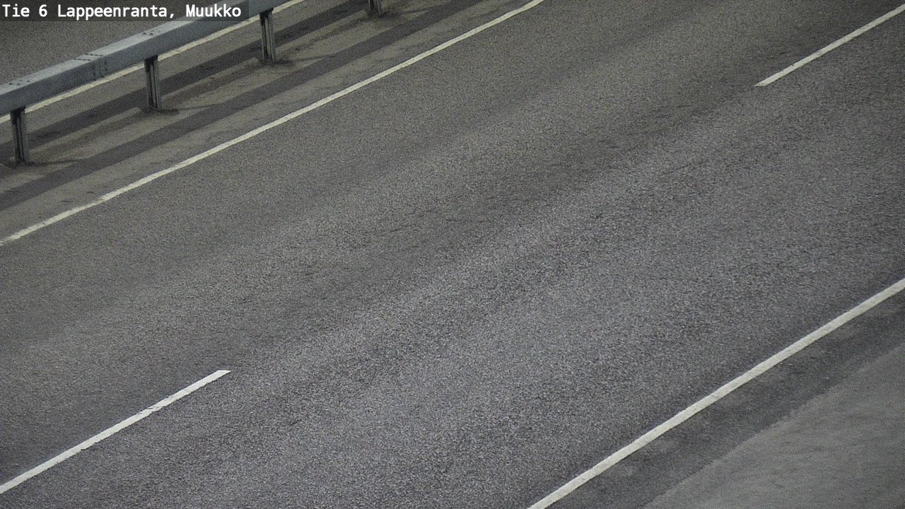 Weather Camera Image Väg 6 Villmanstrand, Muukko, Lappeenranta, Etelä-Karjala